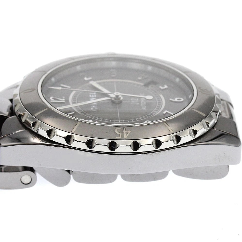 CHANEL CHROMATIC DATE GRAY DIAL AUTOMATIC WATCH - 5