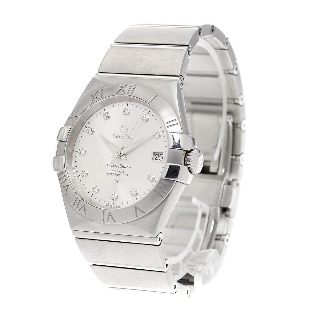 OMEGA CONSTELLATION DIAMOND AUTOMATIC WATCH - 2