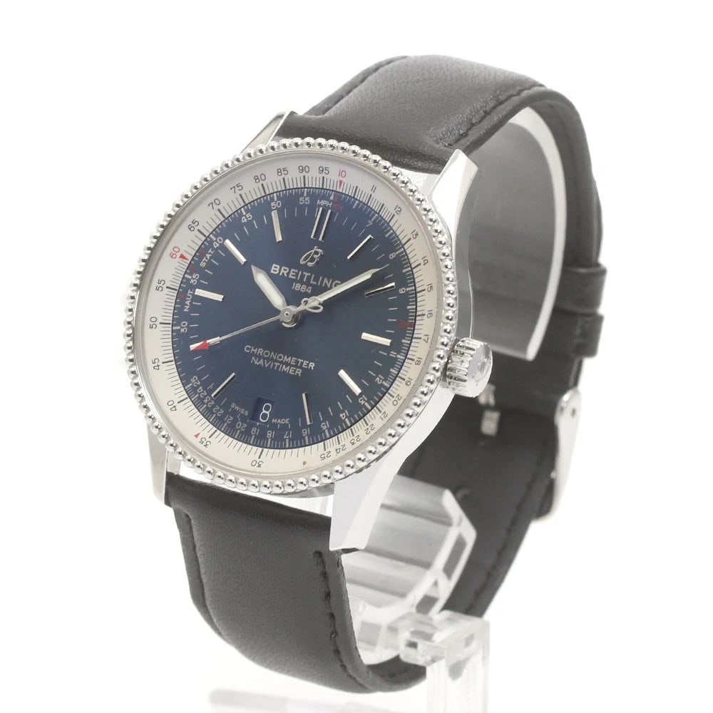 BREITLING NAVITIMER DATE NAVY AUTOMATIC WATCH - 2