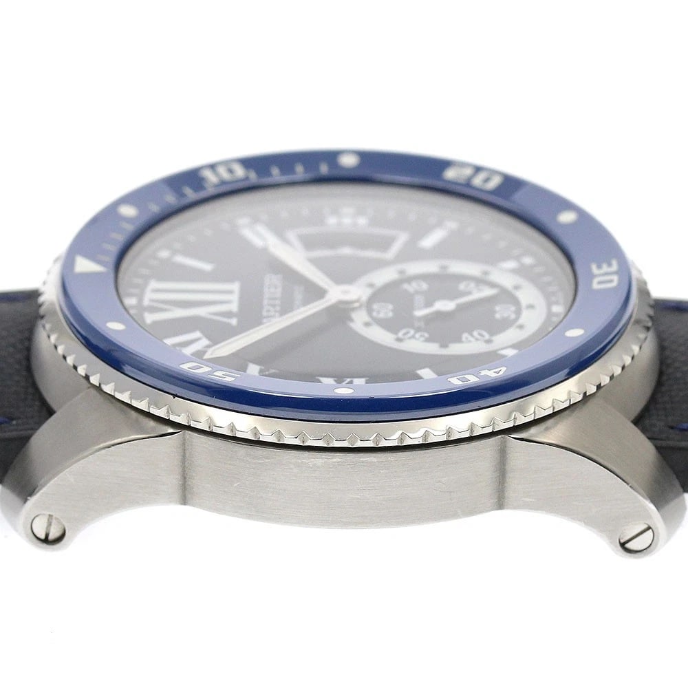 CARTIER CALIBER DATE NAVY AUTOMATIC, WATCH - 5