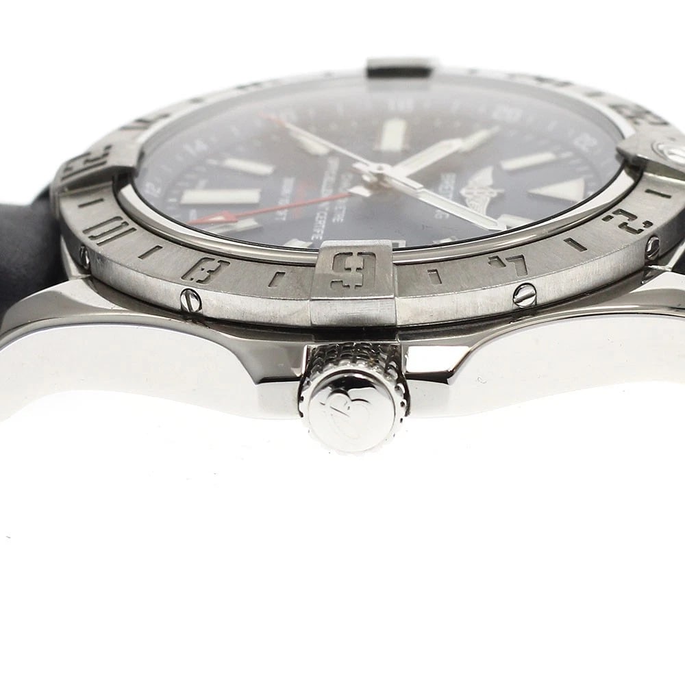 BREITLING AVENGER NAVY DIAL AUTOMATIC WATCH - 3