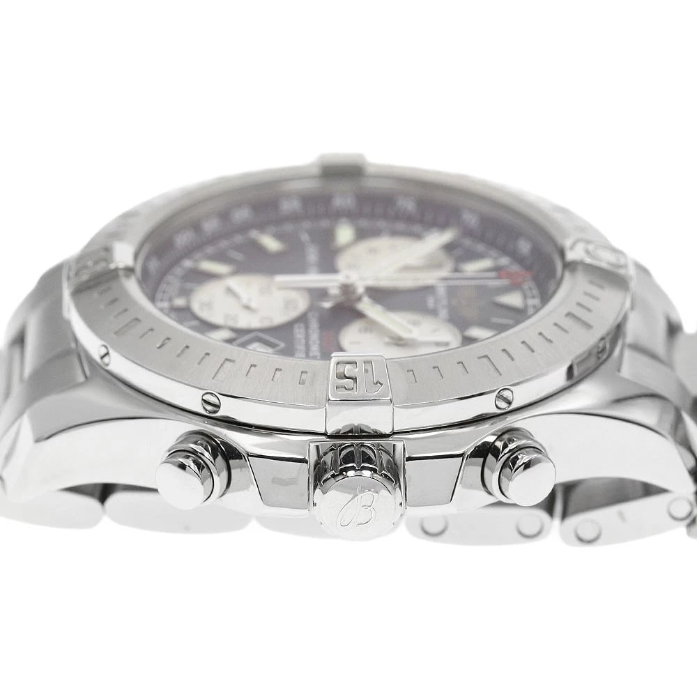 BREITLING CHRONOGRAPH NAVY WATCH - 3