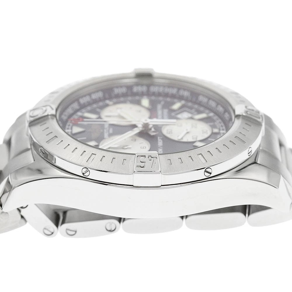 BREITLING CHRONOGRAPH NAVY WATCH - 4
