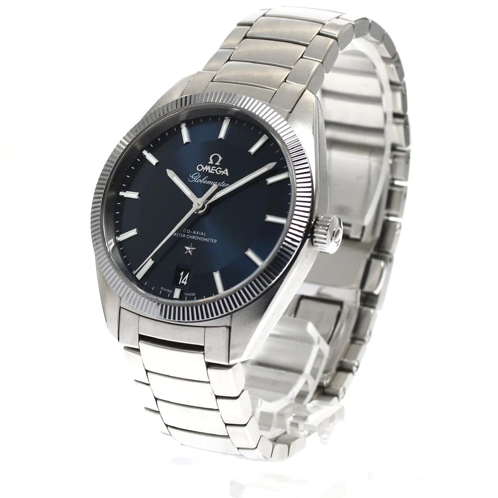 OMEGA GLOBEMASTER NAVY AUTOMATIC WATCH - 2