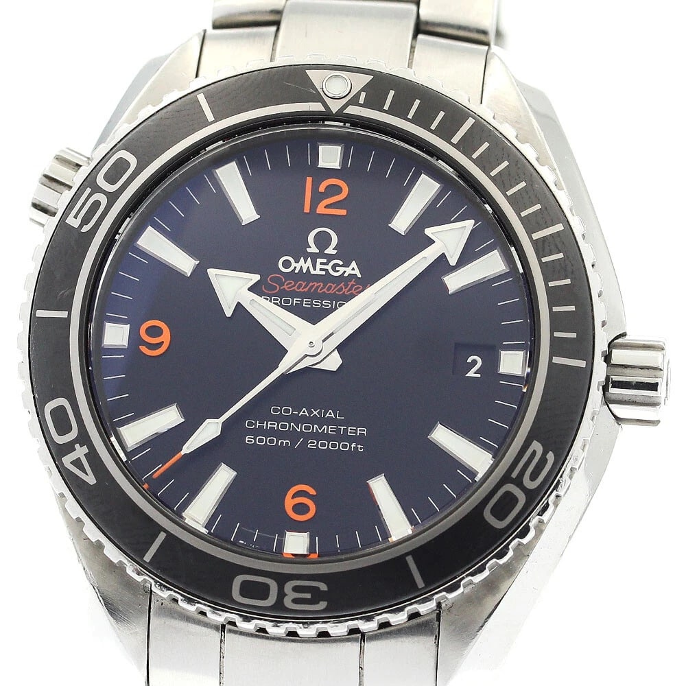 OMEGA SEAMASTER PLANET OCEAN AUTOMATIC WATCH: OMEGA Seamaster Planet Ocean Automatic Watch Brand: OMEGA Type/Style: Wristwatch Material: Band Material Stainless Steel, Case Material Stainless Steel / Stainless Steel Color: Band Color Silver,