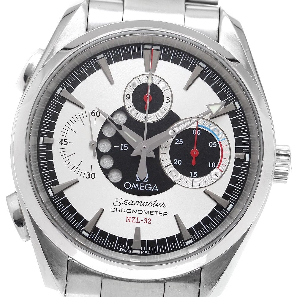 OMEGA SEAMASTER AQUA TERRA CHRONOGRAPH AUTOMATIC MEN'S, WATCH: OMEGA Seamaster Aqua Terra Chronograph Automatic Men's, Watch Brand: OMEGA Type/Style: Wristwatch Material: Band Material Stainless Steel, Case Material Stainless Steel / Stainless Steel Color: Band