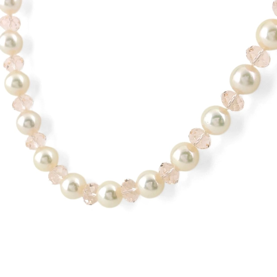 TASAKI PEARL VARIE NECKLACE SILVER PEARL NECKLACE: TASAKI Pearl Varie Necklace Silver Pearl Necklace Brand: TASAKI Type/Style: Necklace Material: Silver, Main Stone/Creation Pearl Color: Silver Size: Chain / code 120cm(47.2") Accessories: None