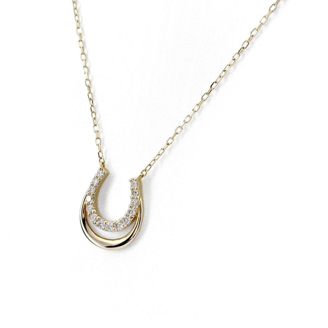 MELEE DIAMOND DESIGN YG YELLOWGOLD PENDANT NECKLACE: melee diamond design YG YellowGold Pendant Necklace Brand: Unbranded Type/Style: Necklace Material: 18KYellowGold, Main Stone/Creation Natural Color: YellowGold Size: Chain / code 40..5cm(15.7")