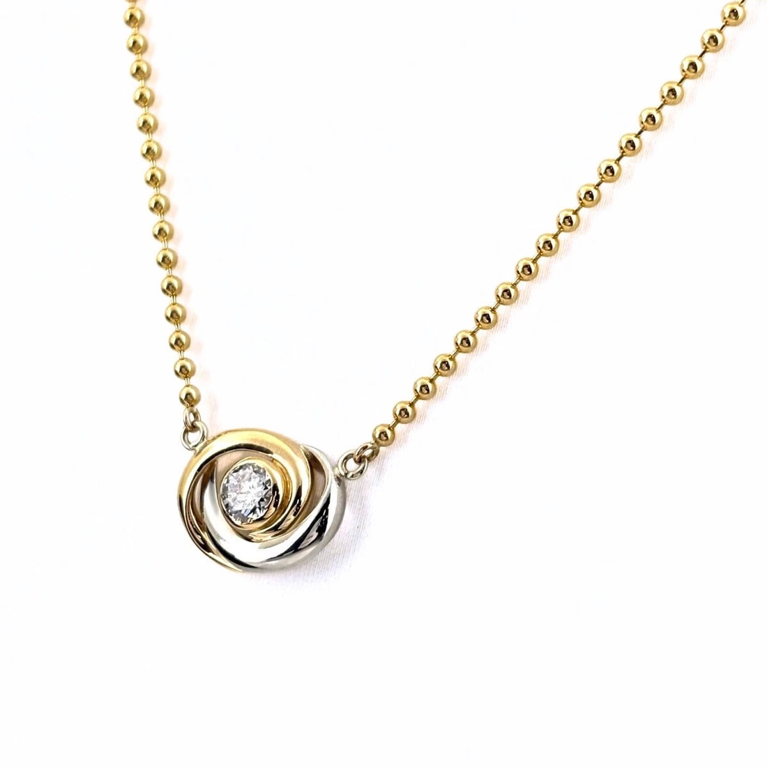DIAMOND DESIGN YELLOWGOLD PLATINUM PENDANT NECKLACE: Diamond design YellowGold Platinum Pendant Necklace Brand: Unbranded Type/Style: Necklace Material: 18KYellowGoldPt900, Main Stone/Creation Natural Color: NoneYellowGold Size: Chain / code