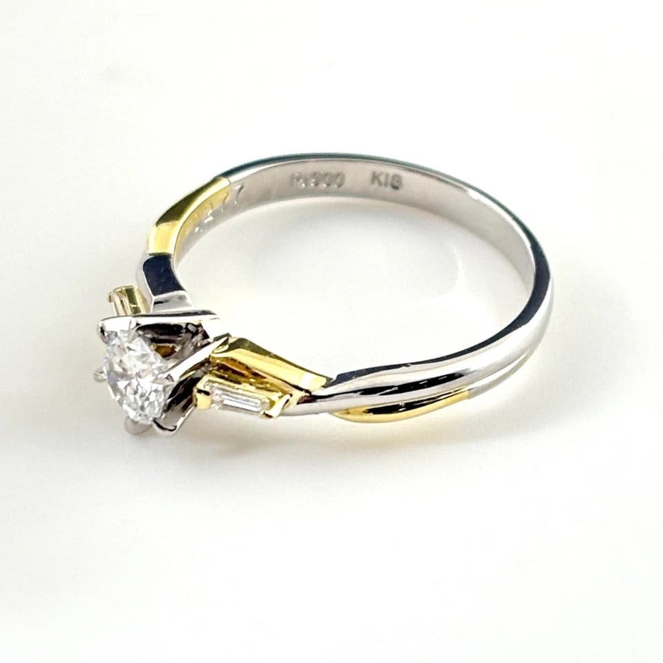 MELEE DIAMOND DESIGN PLATINUM RING: melee diamond design Platinum Ring Brand: Unbranded Type/Style: Ring Material: Pt900 18K, Main Stone/Creation Natural Color: None Size: US 6 Accessories: None Accessories Notice: When purchasing
