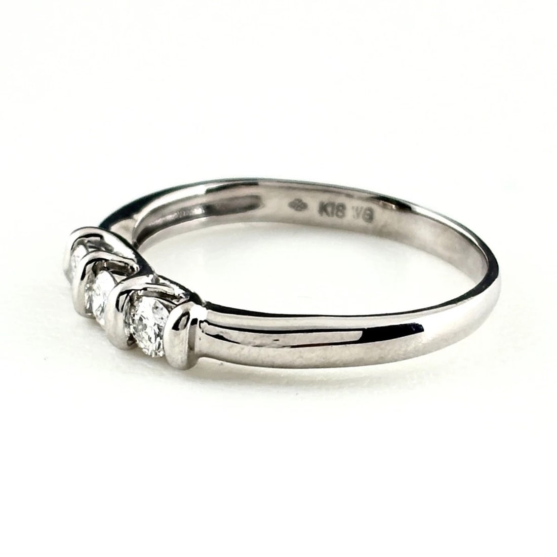 MELEE DIAMOND DESIGN WG RING - 3