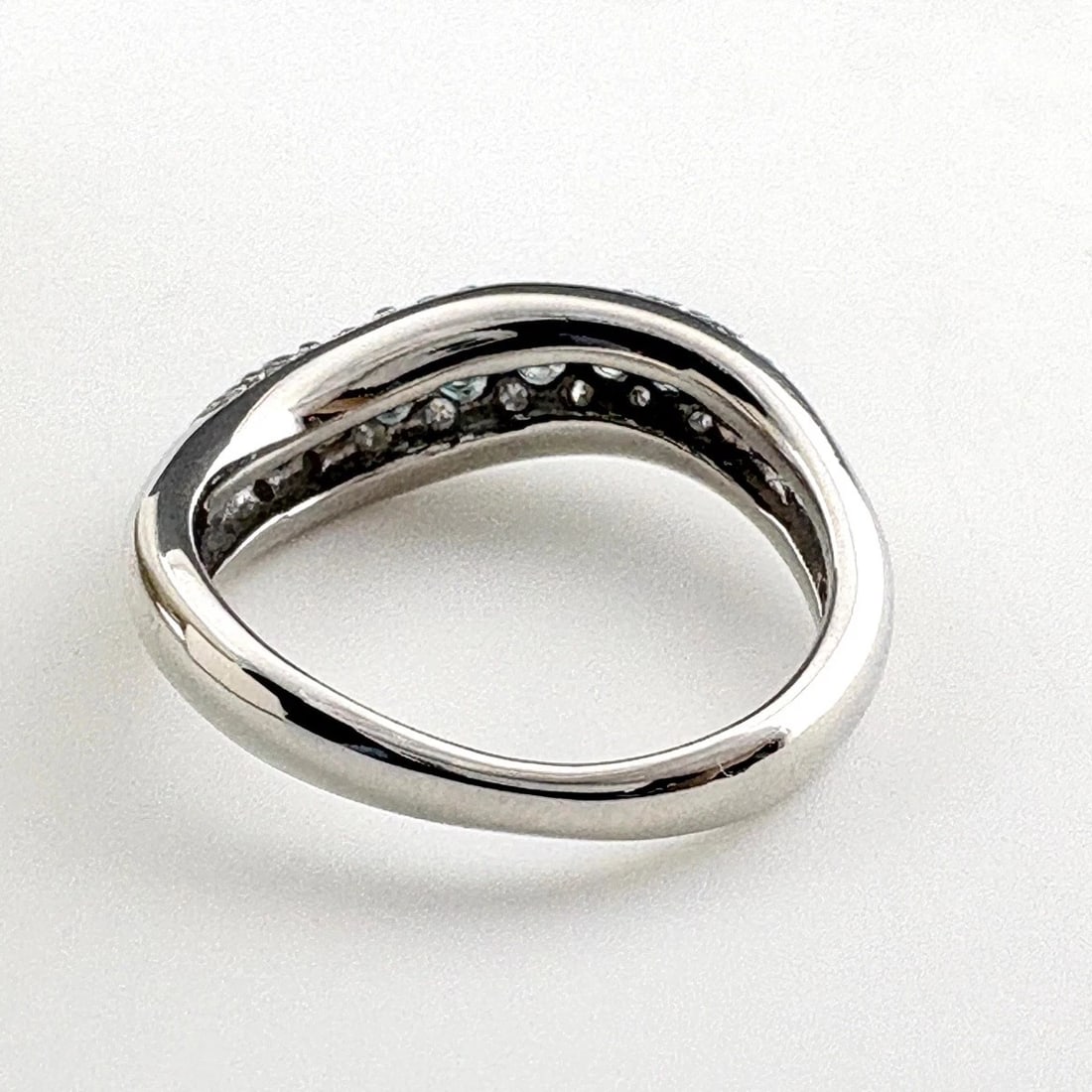ALEXANDRITE DESIGN RING PLATINUM RING - 2