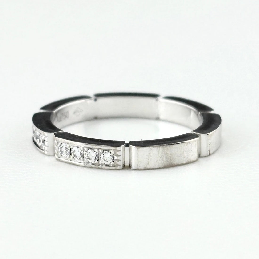 CARTIER MAILON PANTHERE RINGMELEE DIAMOND RING (1 of 4)
