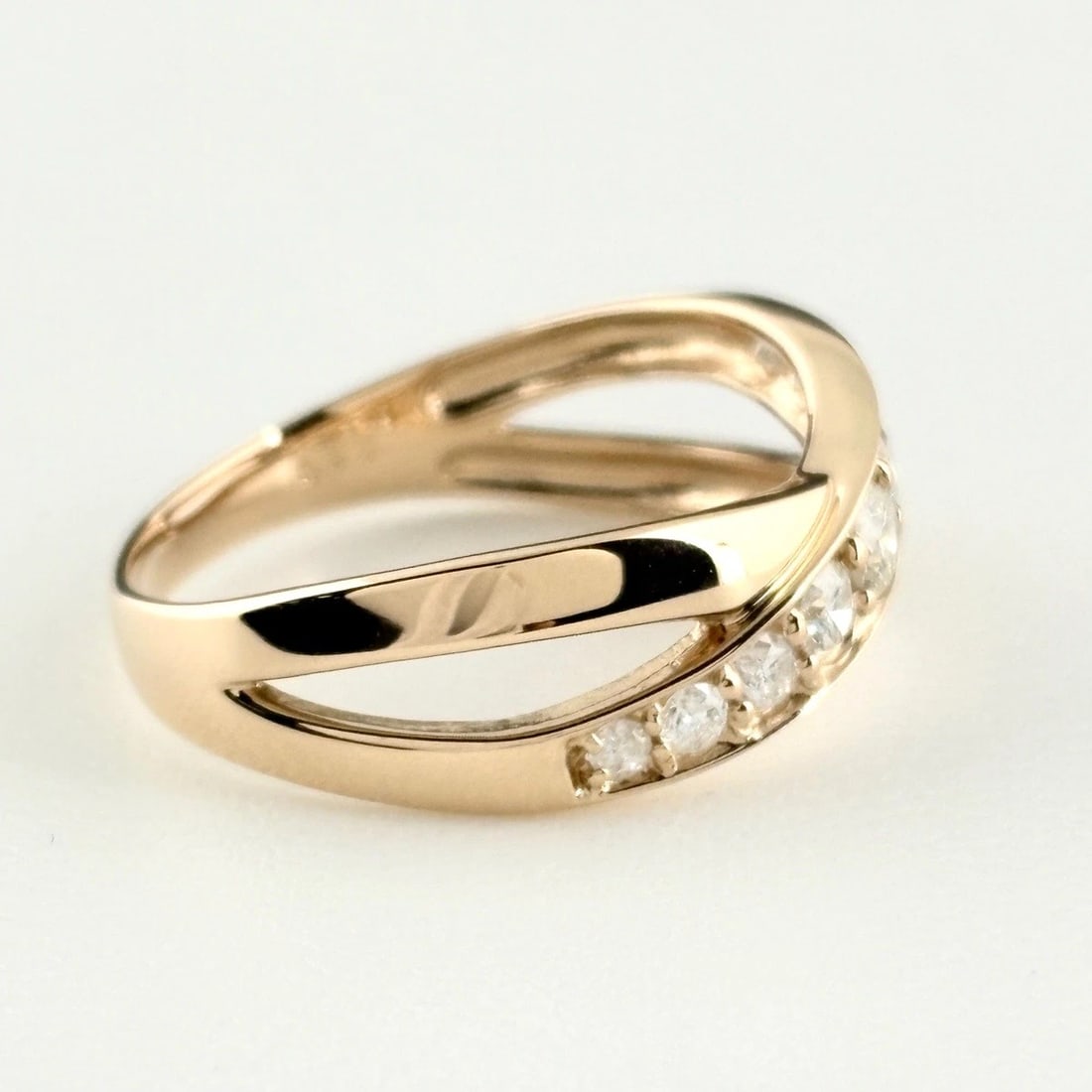 MELEE DIAMOND DESIGN RING PG - 4
