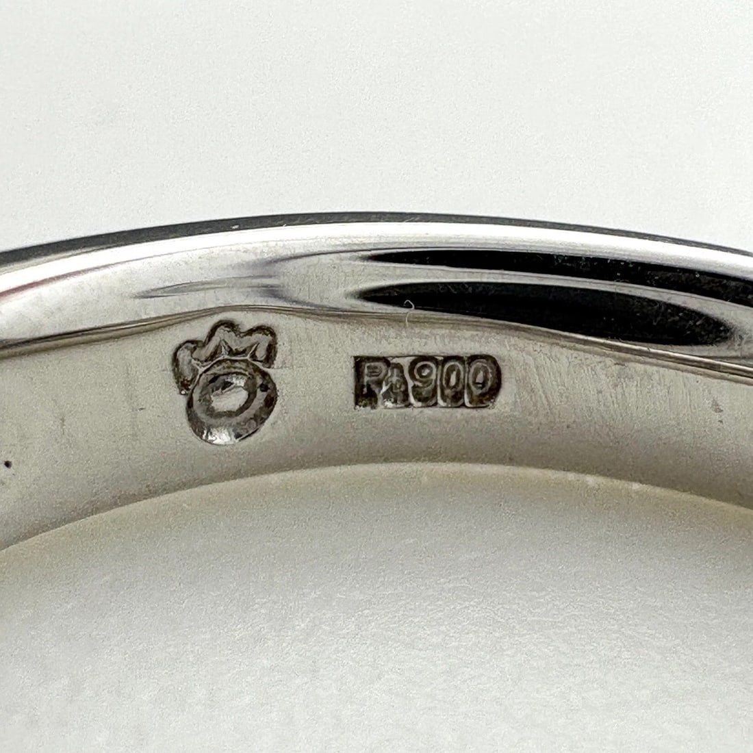 DIAMOND DESIGN RING PLATINUM RING MELEE RING - 2