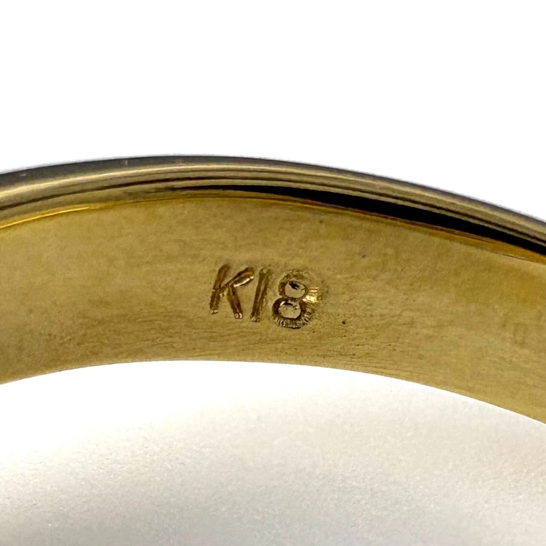 YELLOWGOLD RING18K DIAMOND - 2