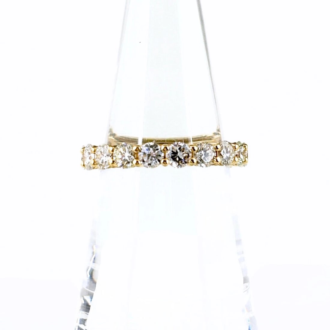 REMAKE DESIGN RING YELLOWGOLD RING18K DIAMOND (1 of 4)