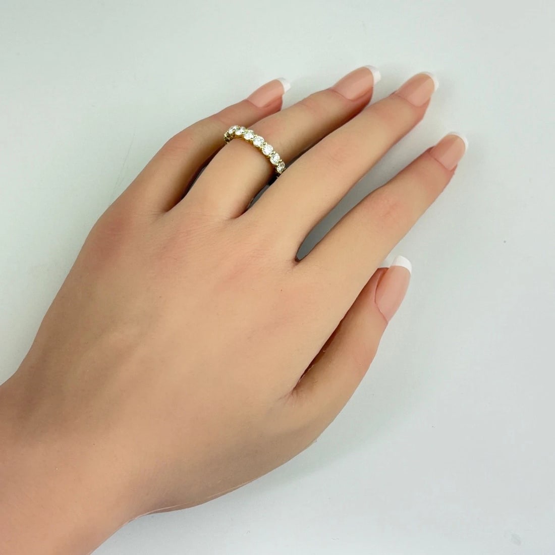 REMAKE DESIGN RING YELLOWGOLD RING18K DIAMOND - 3