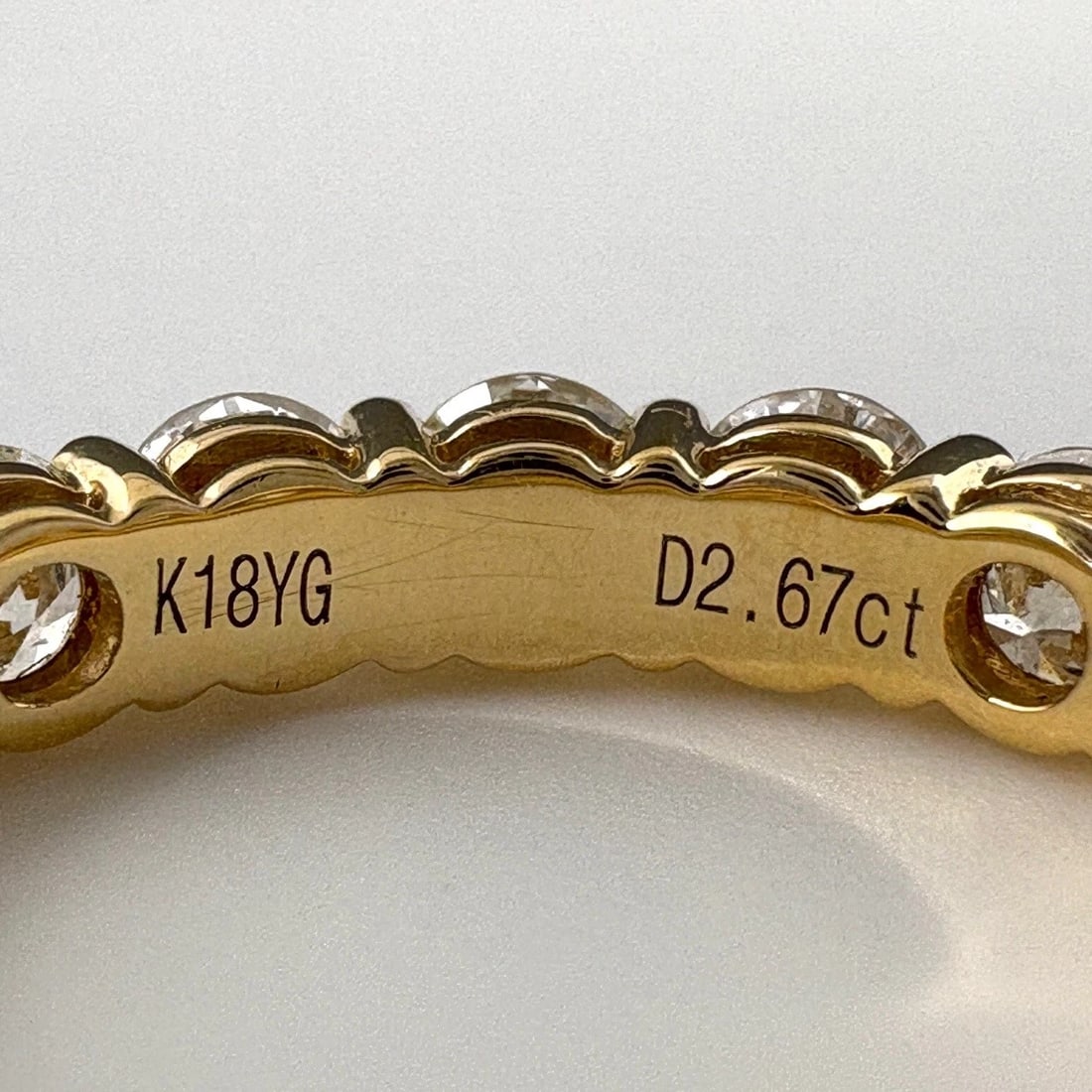 REMAKE DESIGN RING YELLOWGOLD RING18K DIAMOND - 4