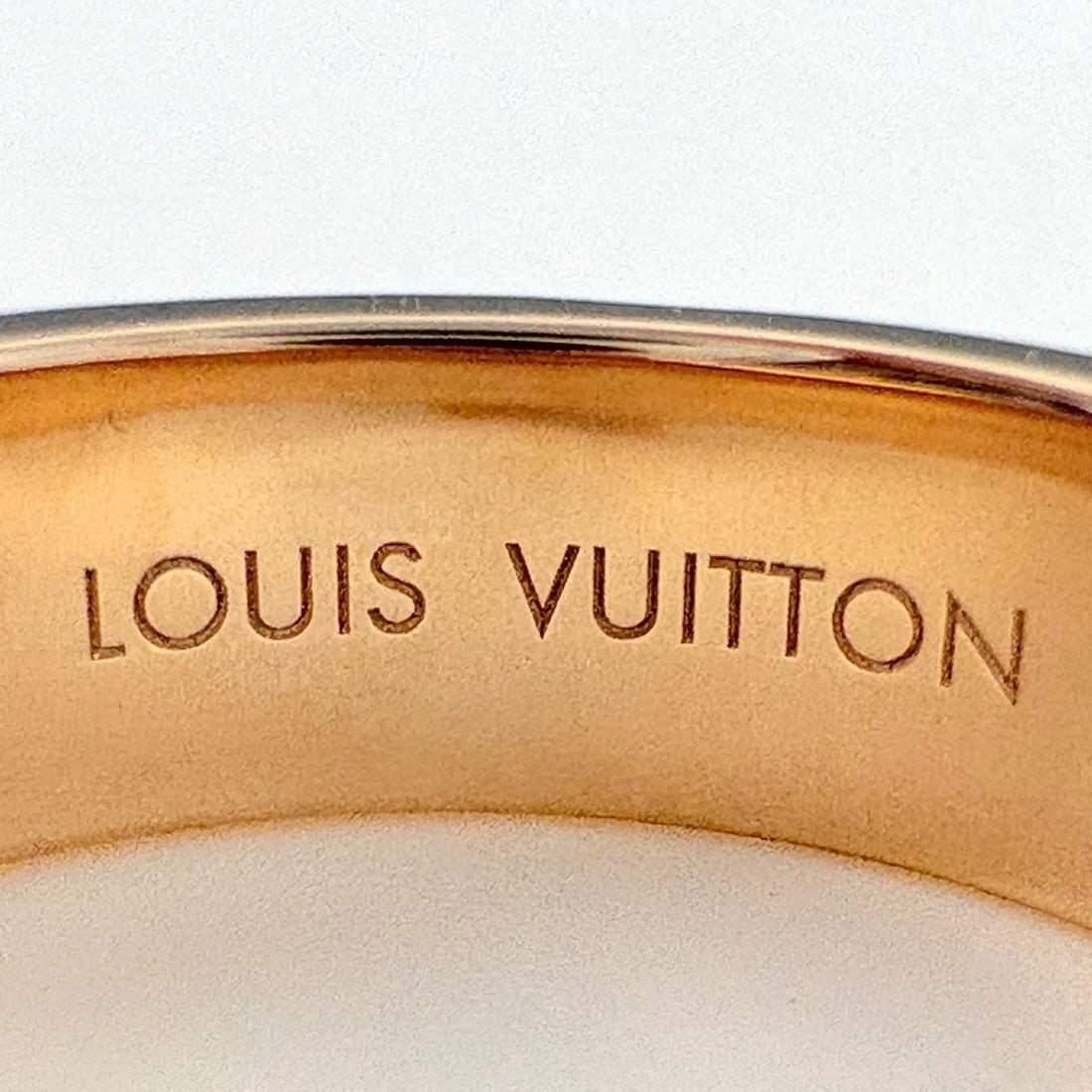 LOUIS VUITTON BERG EMPREINTE RING - 2