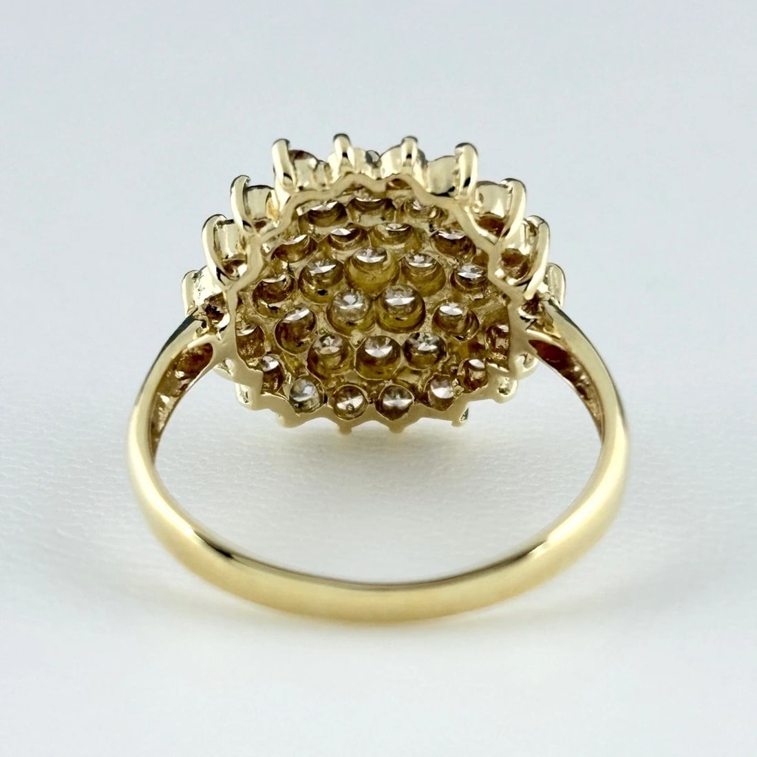 YELLOWGOLD RING18K DIAMOND - 3