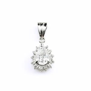 DIAMOND DESIGN PENDANT HEAD PLATINUM MELEE: Diamond Design Pendant Head Platinum melee Brand: Unbranded Type/Style: Pendant Material: Pt900, Main Stone/Creation Natural Color: None Size: Total length of the pendant head including a bail