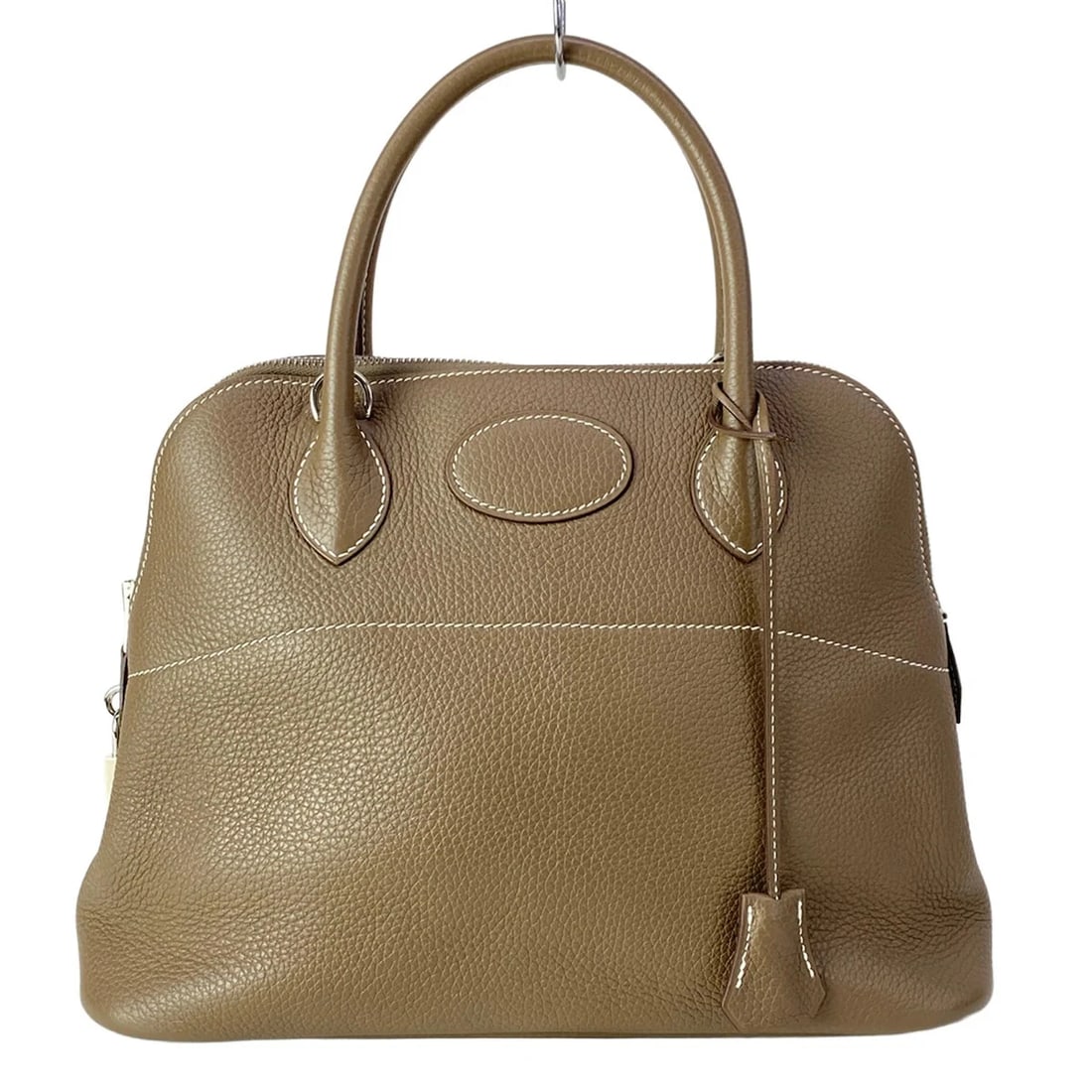 HERMES BOLIDE 31ETOUPE TAURILLON CLEMENCE Y HANDBAG (1 of 9)