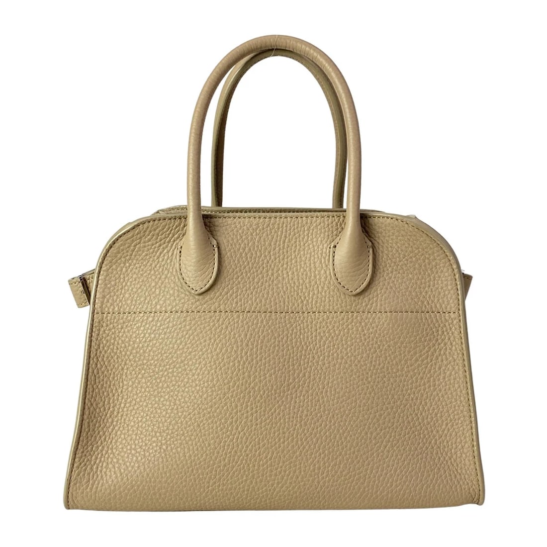 THE ROW SOFT MARGAUX BEIGE GRAIN CALFTOTE BAG: THE ROW Soft Margaux Beige Grain CalfTote Bag Brand: THE ROW Type/Style: Tote Bag Material: Exterior Material Grain Calf Color: Exterior Color Beige Size: Height : 7.28 inch (18.5 cm) Width : 10.04 in