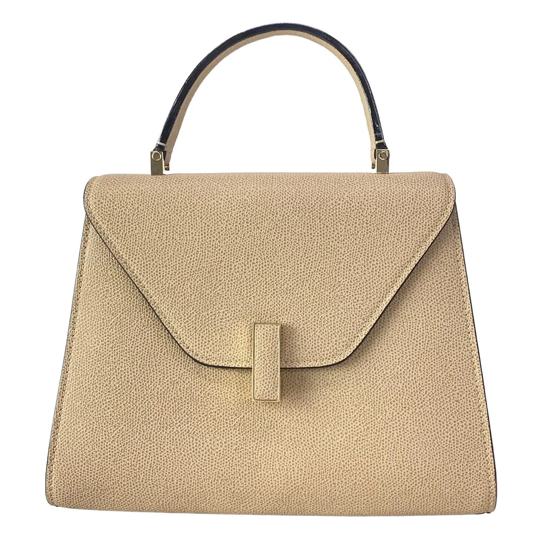 VALEXTRA MEDIUM ISIDEBEIGE SOFT CALF LEATHER HANDBAG: Valextra Medium IsideBeige Soft Calf Leather Handbag Brand: Valextra Type/Style: Handbag Material: Exterior Material Soft Calf Leather Color: Exterior Color Beige Size: Height : 7.48 inch (19 cm) Widt