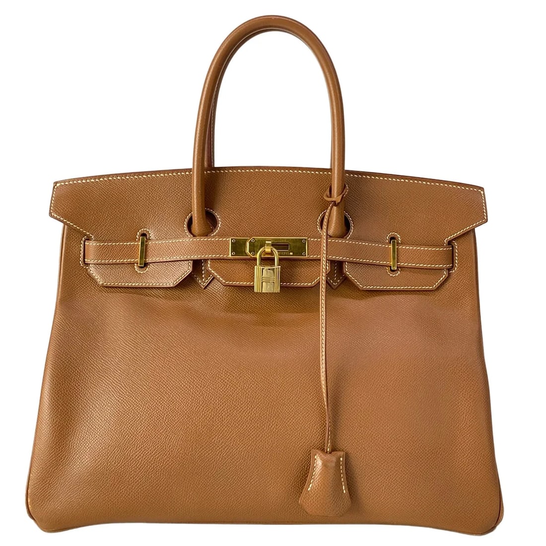 HERMES BIRKIN 35GOLD VEAU GRAINE COUCHEVEL HANDBAG: HERMES Birkin 35Gold Veau Graine Couchevel Handbag Brand: HERMES Type/Style: Handbag Material: Exterior Material Veau Graine Couchevel Color: Exterior Color Gold Size: Height : 10.83 inch (27.5 cm) Wi