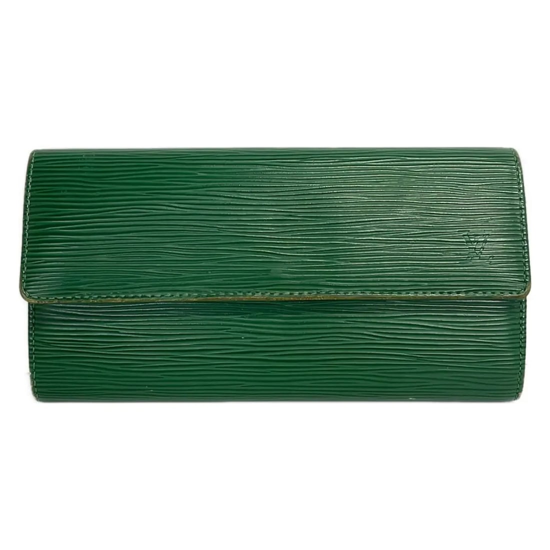 LOUIS VUITTON PORTEFEUILLE SARAH MENTHE LONG WALLET (1 of 9)