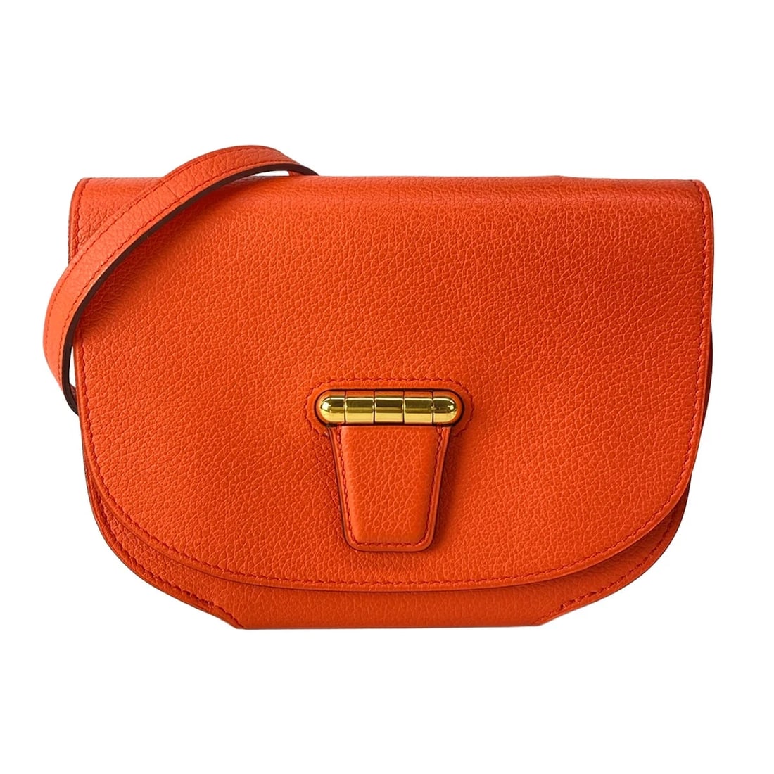 HERMES MINI CONVOYEURORANGE POPPY EVERCOLOR STYLE WALLET (1 of 9)