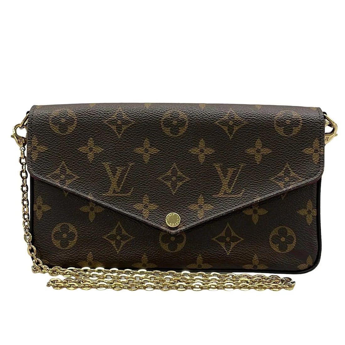 LOUIS VUITTON POCHETTE FELICE MONOGRAM STYLE WALLET (1 of 9)