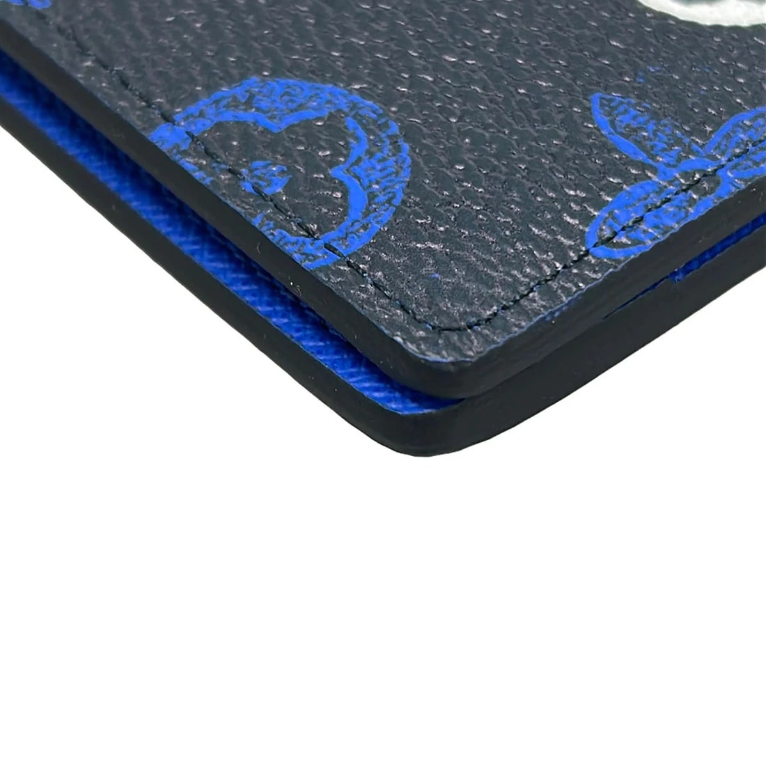 LOUIS VUITTON PORTEFEUILLE MULTIPLE BLUE - 4