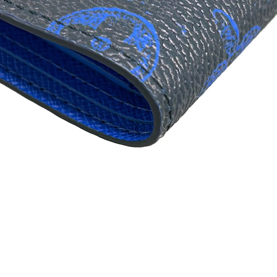 LOUIS VUITTON PORTEFEUILLE MULTIPLE BLUE - 5