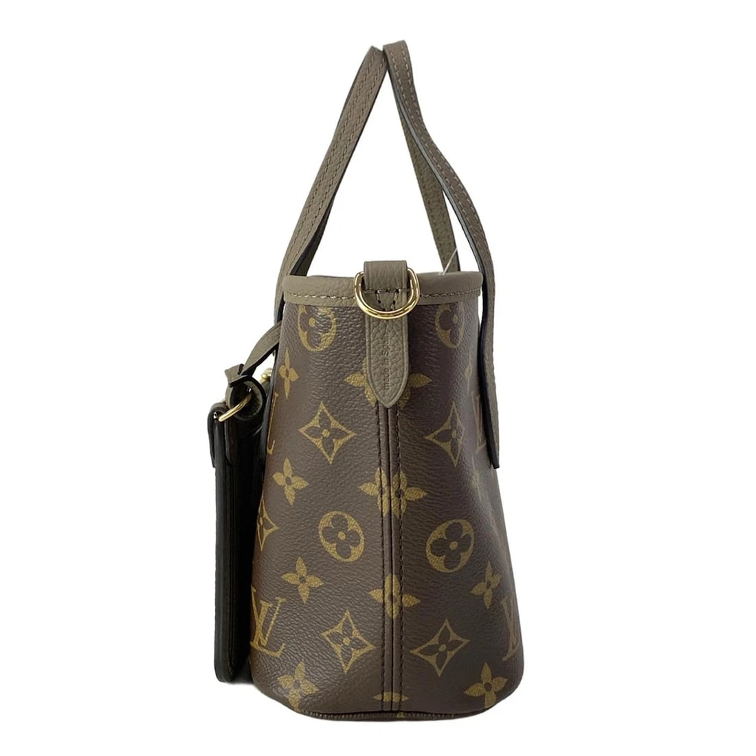 LOUIS VUITTON NEVERFULL INSIDE DARK FANGO / MONOGRAM - 4