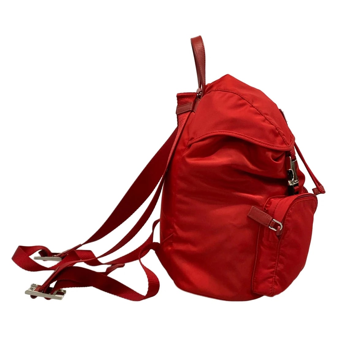 PRADA RED NYLON BACKPACK - 2
