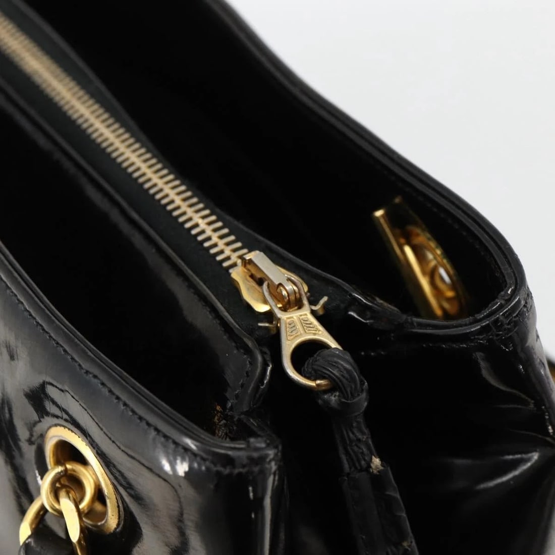 CHANEL CHAIN TOTE BAG - 8