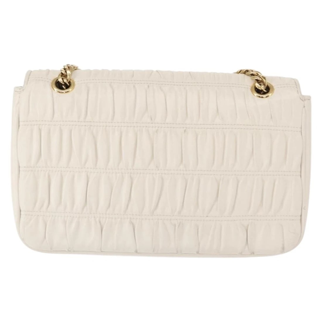 PRADA GATHERED CHAIN SHOULDER BAG - 2