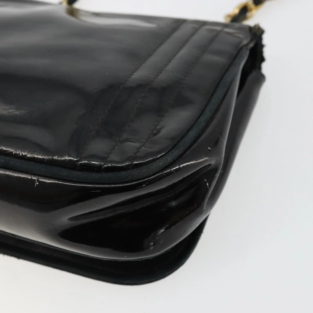 CHANEL COCO MARK CHAIN SHOULDER BAG - 12
