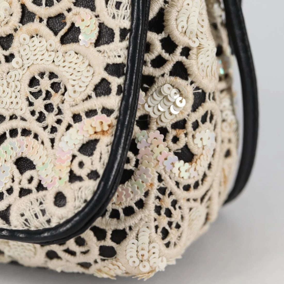CHANEL SEQUIN SHOULDER BAG - 2