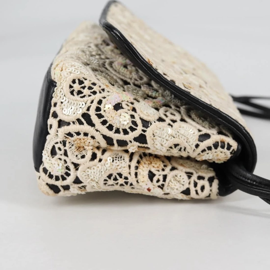 CHANEL SEQUIN SHOULDER BAG - 5