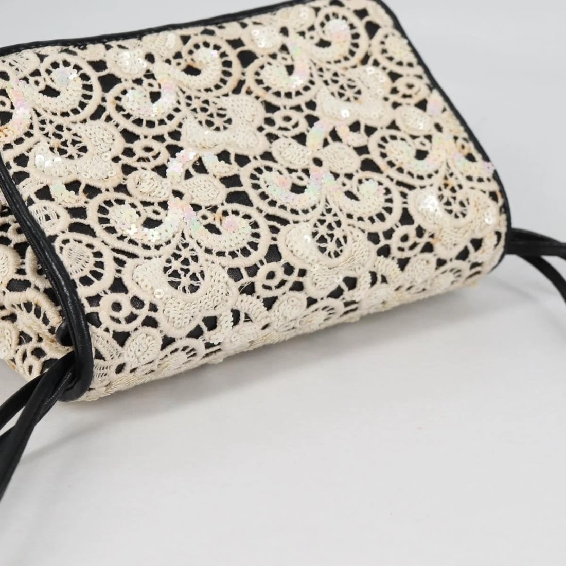 CHANEL SEQUIN SHOULDER BAG - 7