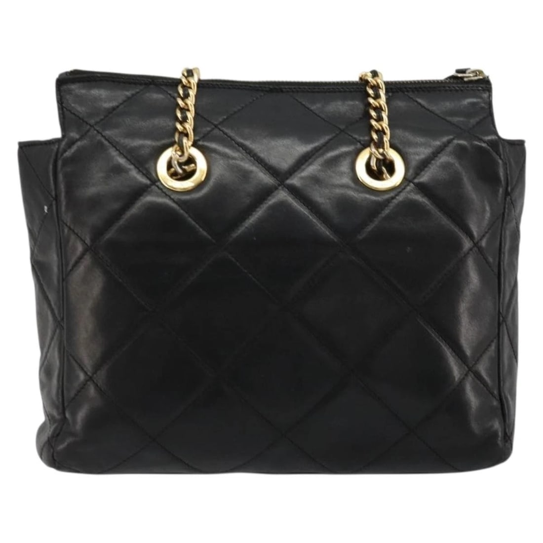 PRADA QUILTED CHAIN SHOULDER BAG - 2