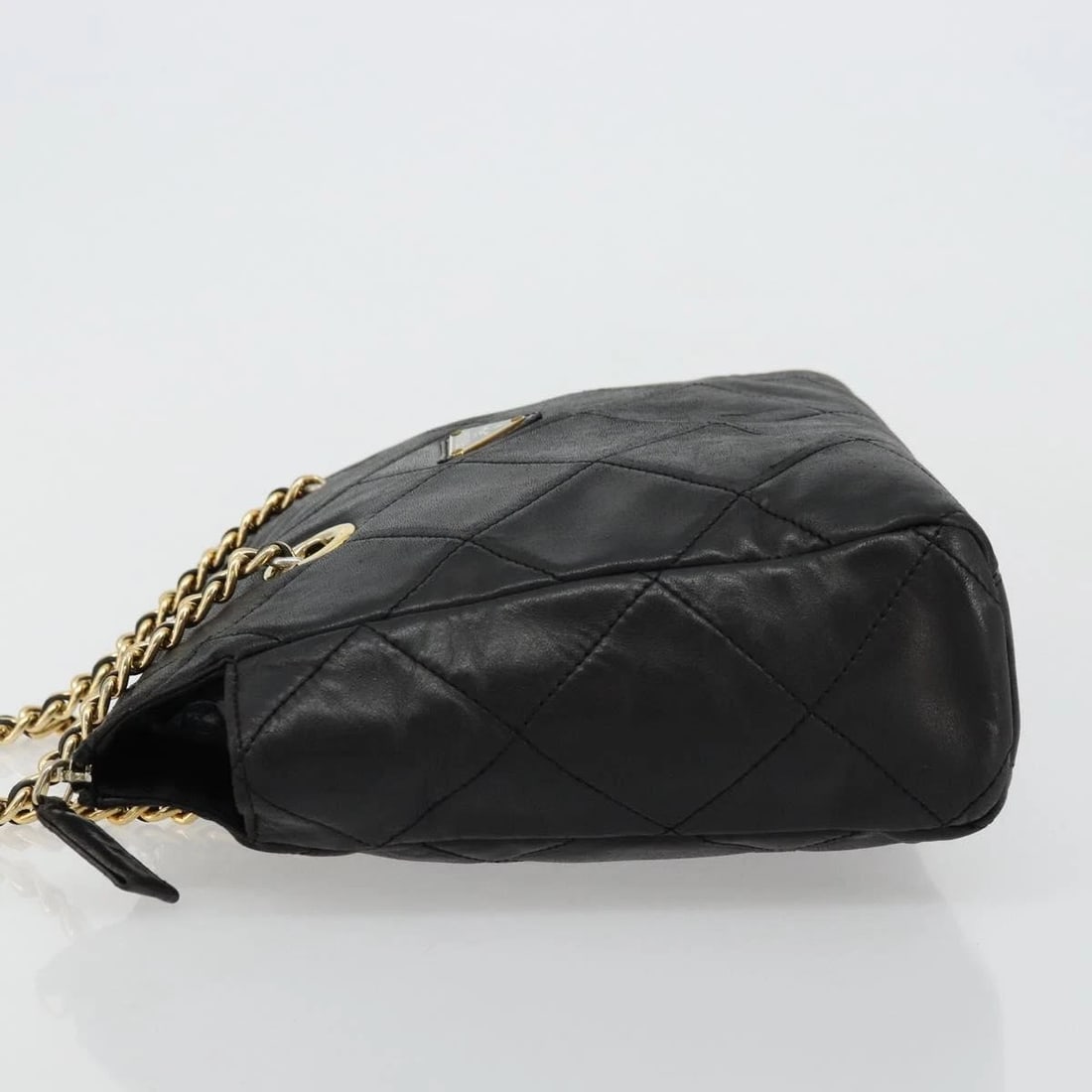 PRADA QUILTED CHAIN SHOULDER BAG - 4