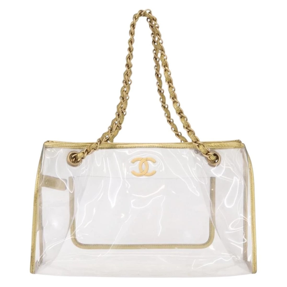 CHANEL CHAIN TOTE BAG - 2
