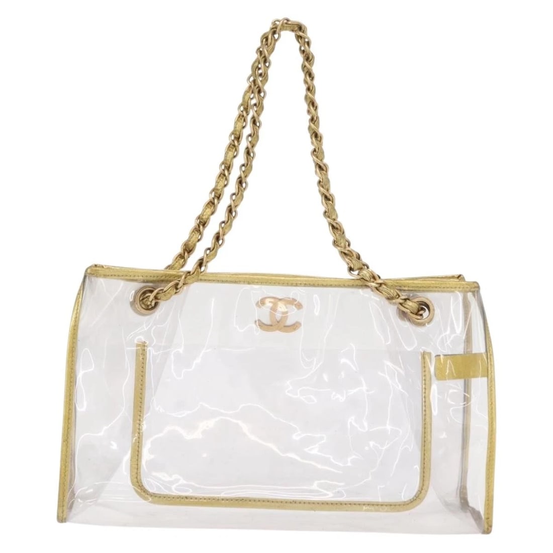 CHANEL CHAIN TOTE BAG - 3