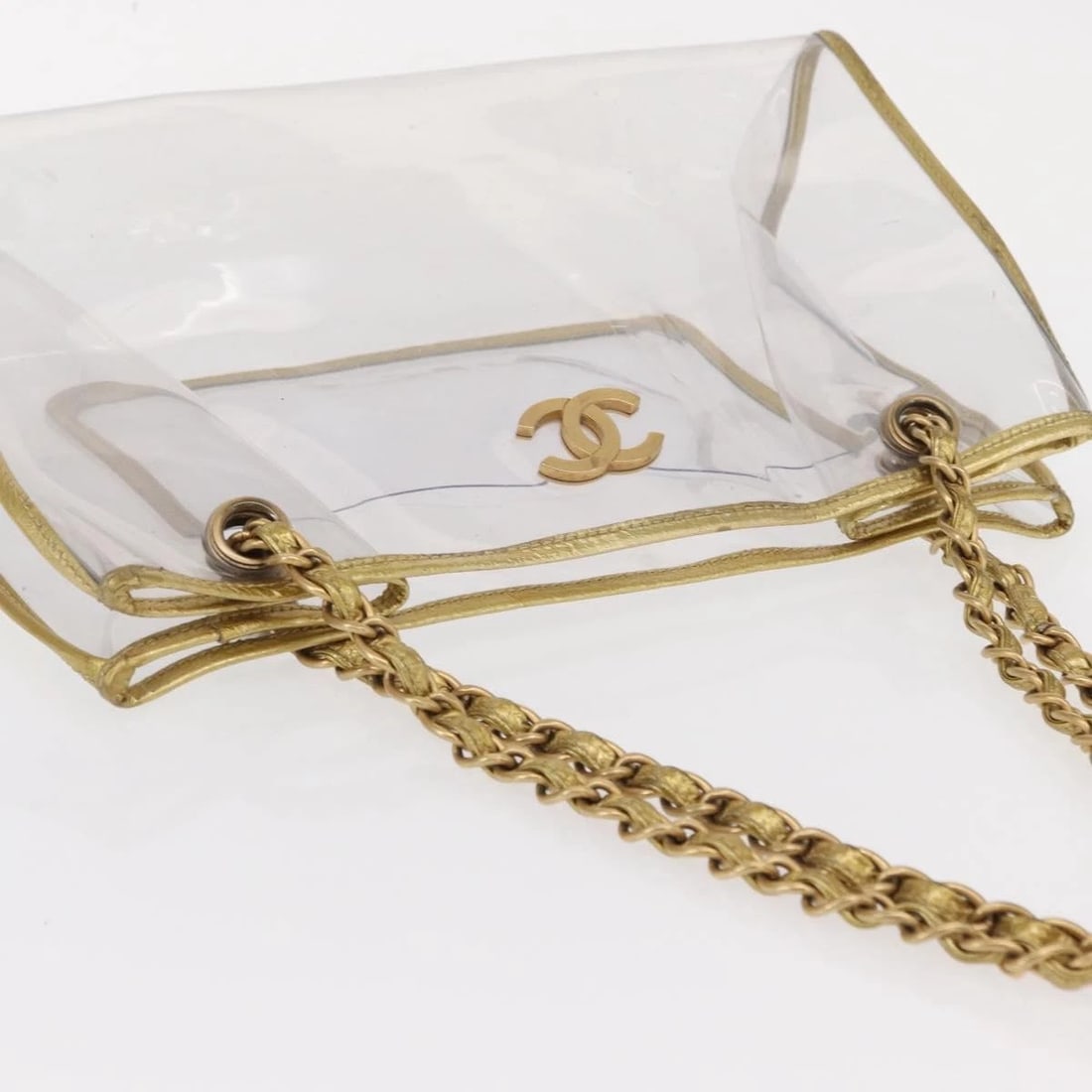 CHANEL CHAIN TOTE BAG - 6