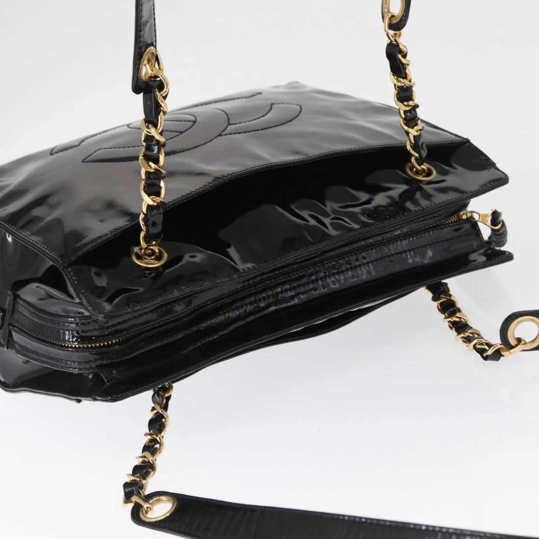 CHANEL COCO MARK SHOULDER BAG - 6