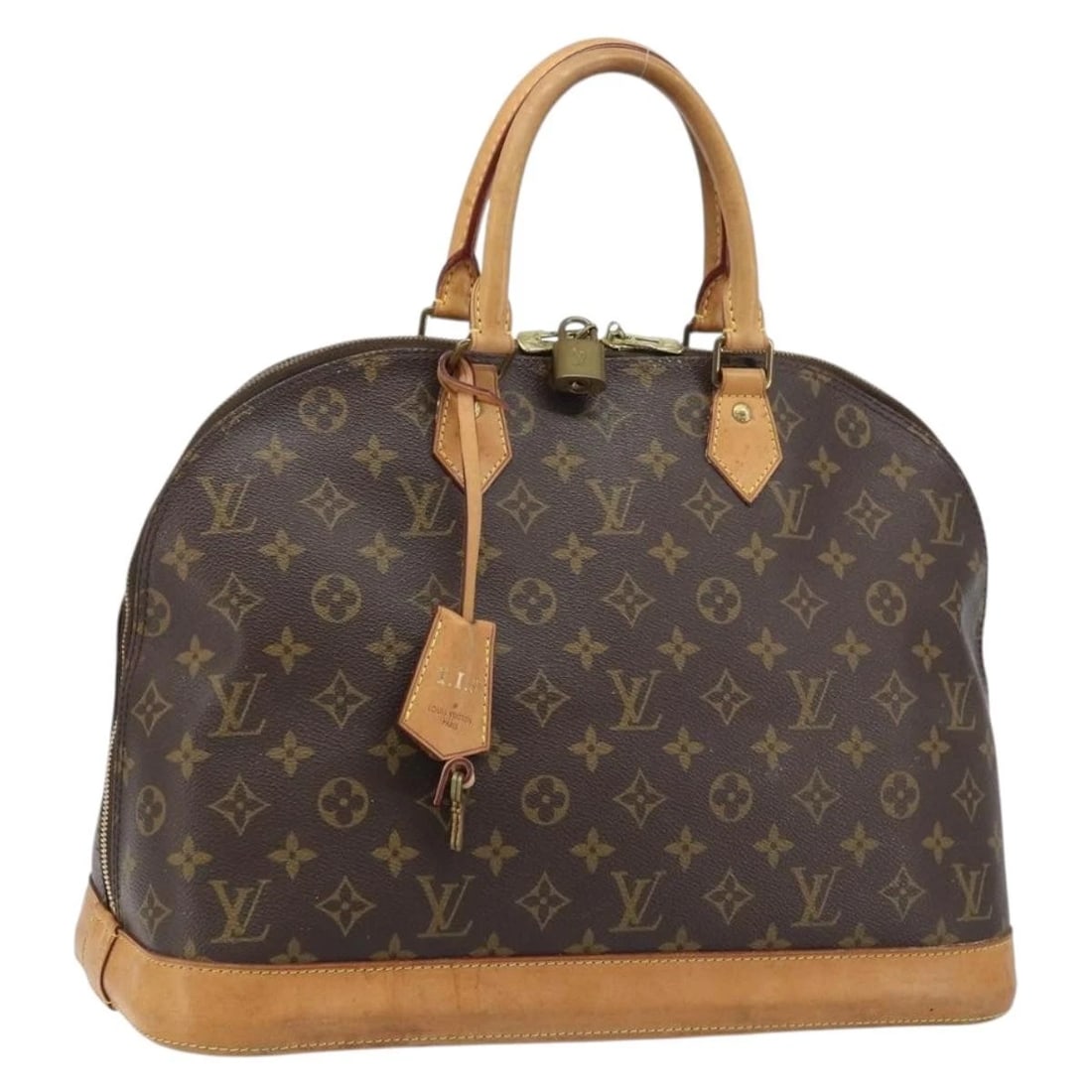 LOUIS VUITTON MONOGRAM ALMA GM HAND BAG: LOUIS VUITTON Monogram Alma GM Hand Bag Brand: LOUIS VUITTON Type/Style: Hand Bag Material: Monogram Canvas Color: Monogram Size: Size(Inch) W15.4 x H11.8 x D7.5inch(Approx) Accessories: None